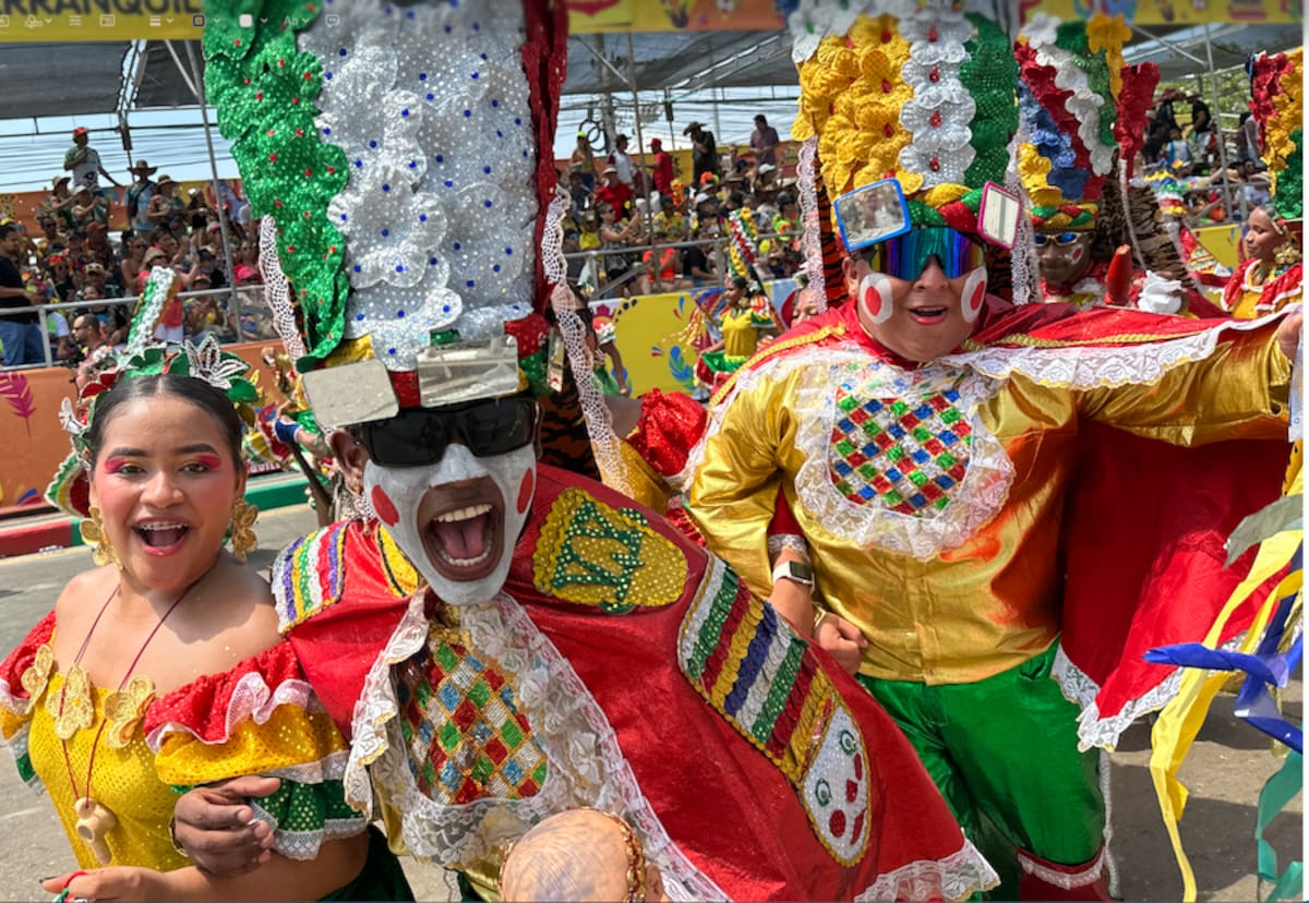 Danzas de con en la Gran Parada de Tradición del Carnaval de Barranquilla 2026..//Juan M. Cantillo-El Universal.