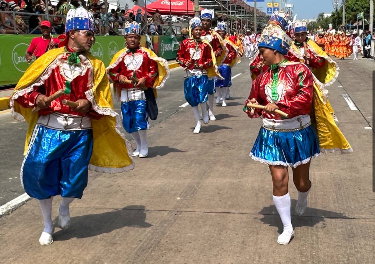 Las danzas de paloteo fueron las homenajeadas en la Gran Parada de Tradición del Carnaval de Barranquilla 2026..//Juan M. Cantillo-El Universal.