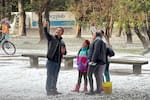 “Parecía nieve”: así quedaron las calles de Bogotá tras fuerte granizada