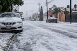 “Navidad adelantada” en México: así quedaron las calles tras granizada