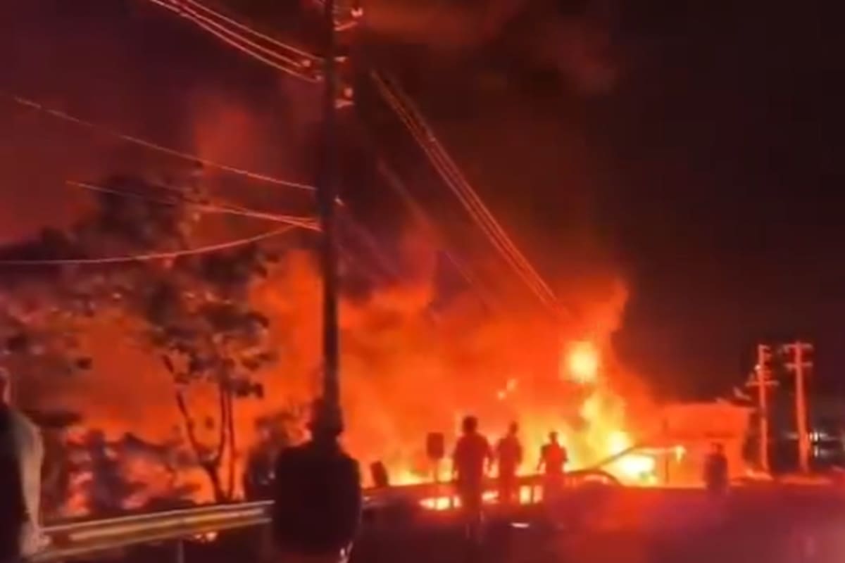 Video: grave accidente deja 2 personas fallecidas: vehículo cisterna se incendió