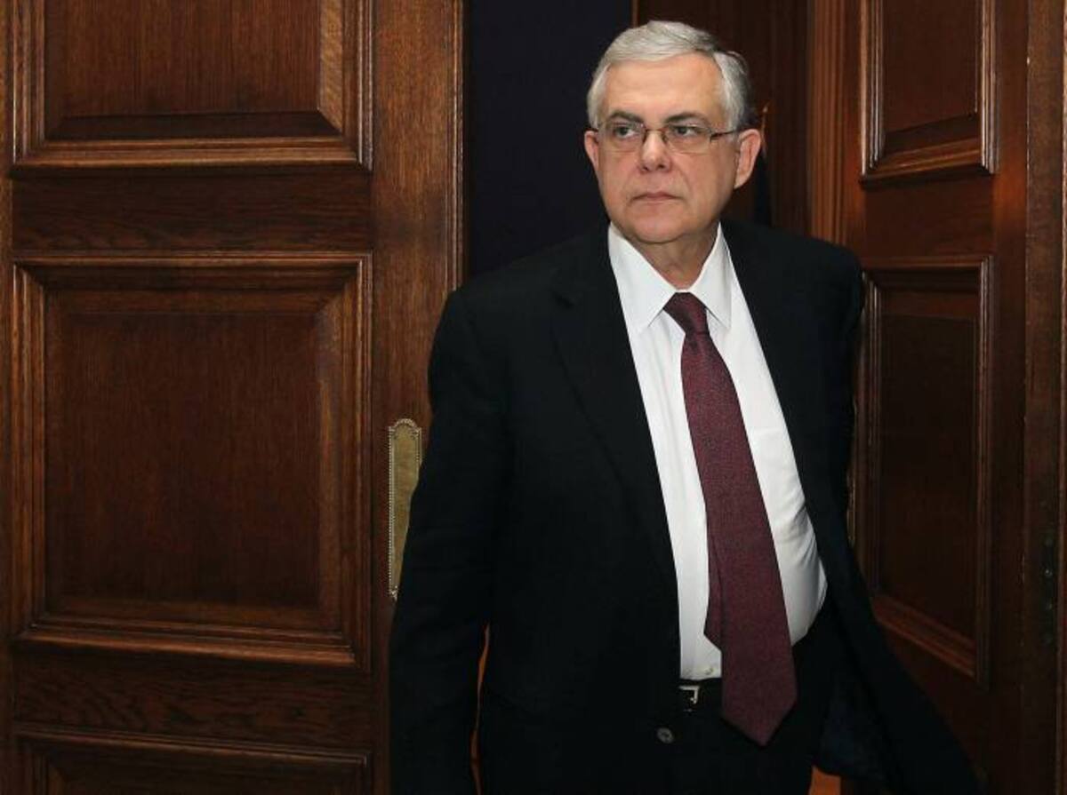 Lucas Papademos,ex primer ministro de Grecia, Archivo