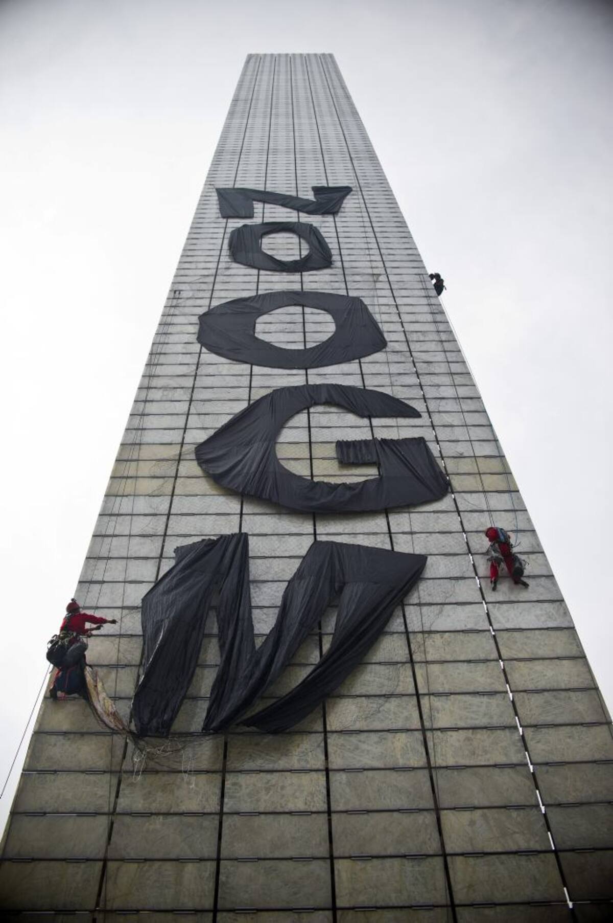 Esa organización rechaza los alimentos trangénicos. AFP