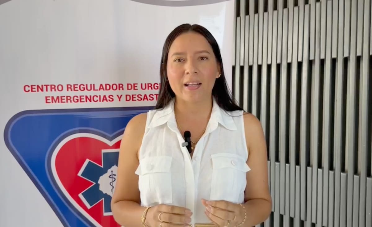 Greisy Rodríguez, secretaria de salud de Puerto Colombia.//Cortesía Gobernacion del Atlántico.
