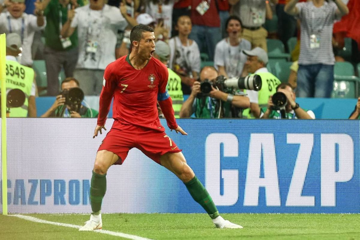 Cristiano Ronaldo realizó su mejor Mundial en el de Rusia 2018. //Foto, EFE: PAULO NOVAIS