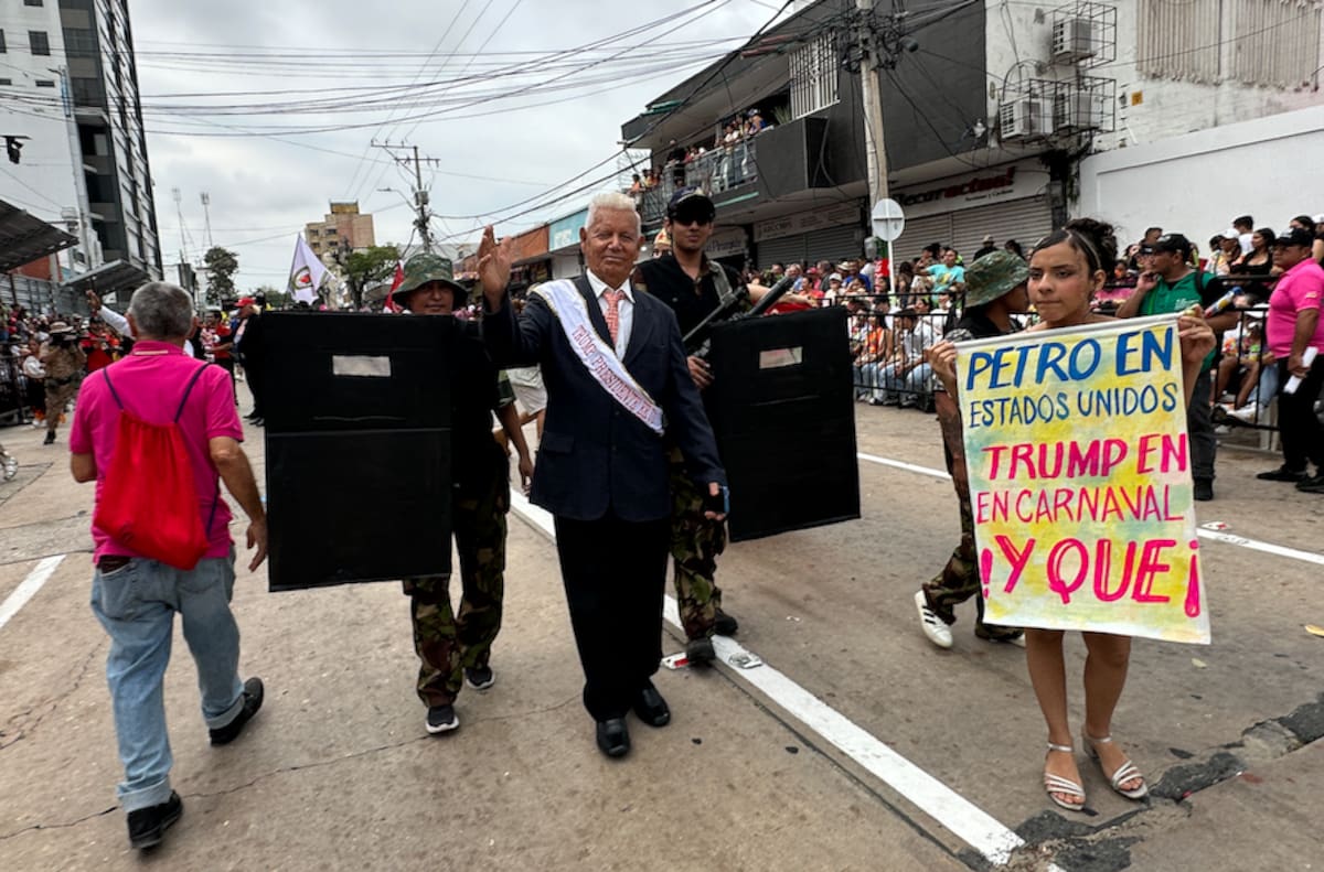 Las parodias y disfraces también estuvieron presentes en La Guacherna 2026//Juan M. Cantillo-El Universal.