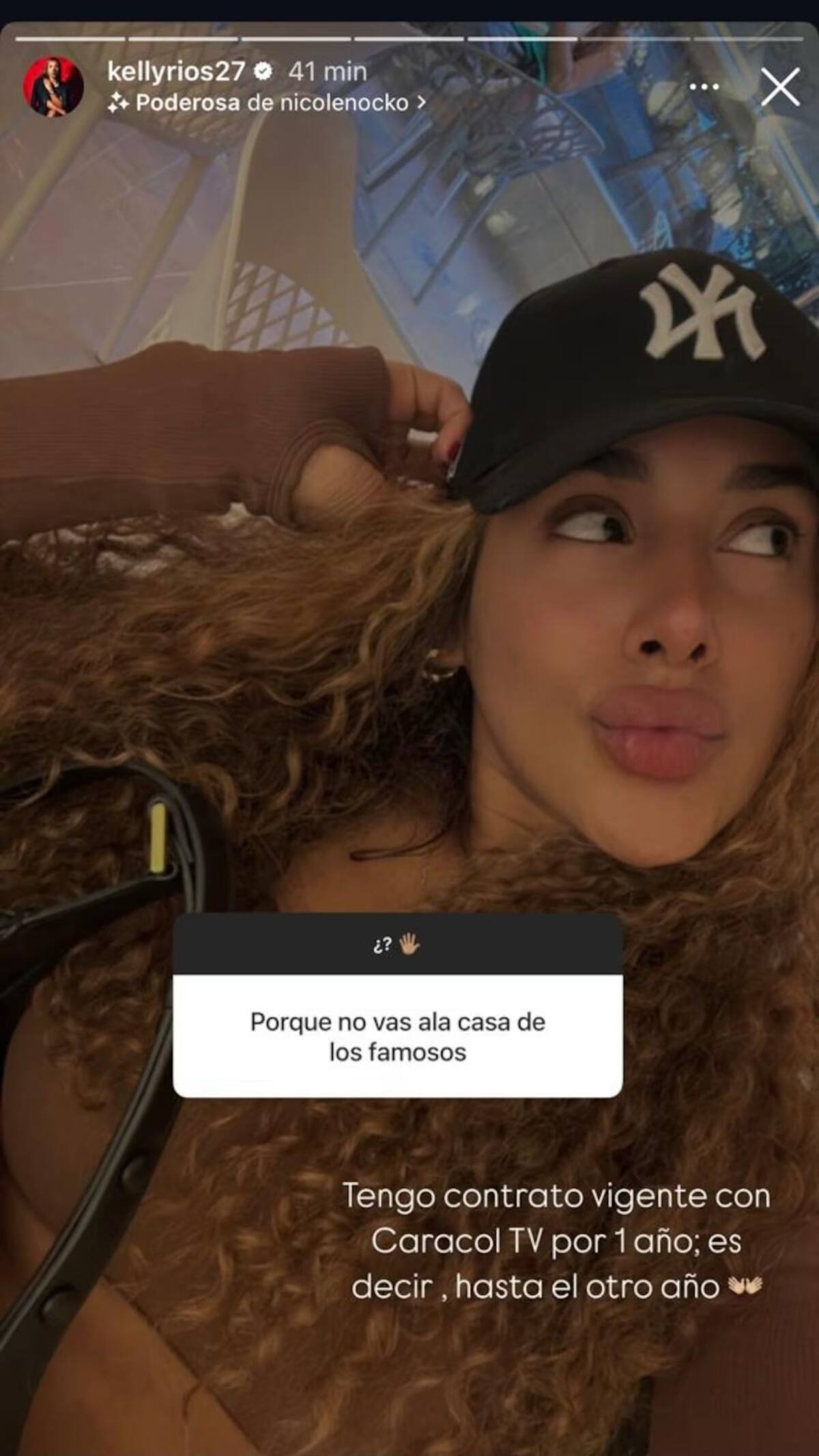 Guajira es de las exdesafiantes más queridas y criticadas del Desafío The Box. //Foto: IG @kellyrios27