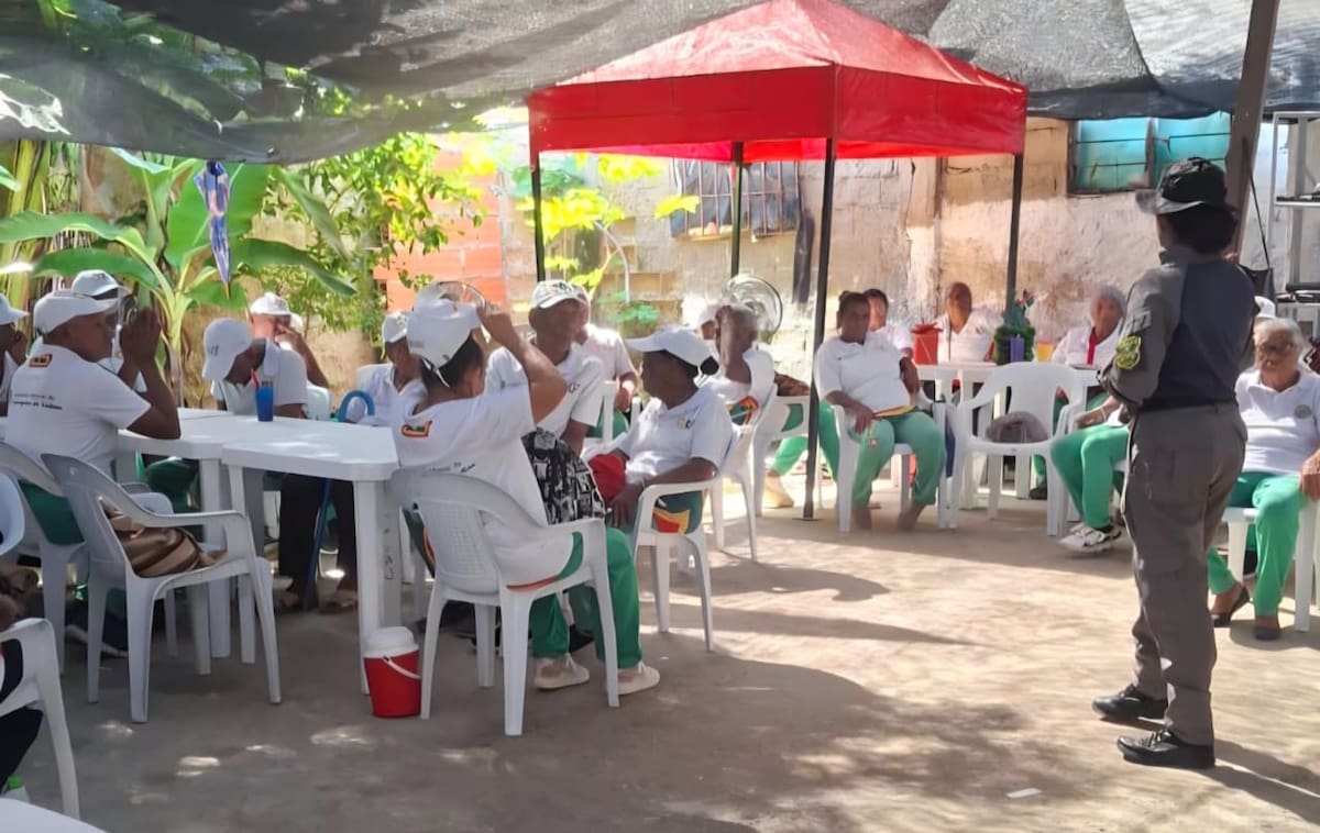 Se realizaron jornadas de separación de residuos y un diálogo intergeneracional // Foto: cortesía.