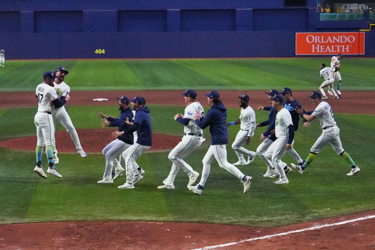 Los Rays de Tampa Bay, uno de los equipos más baratos de la MLB, van por su primer título