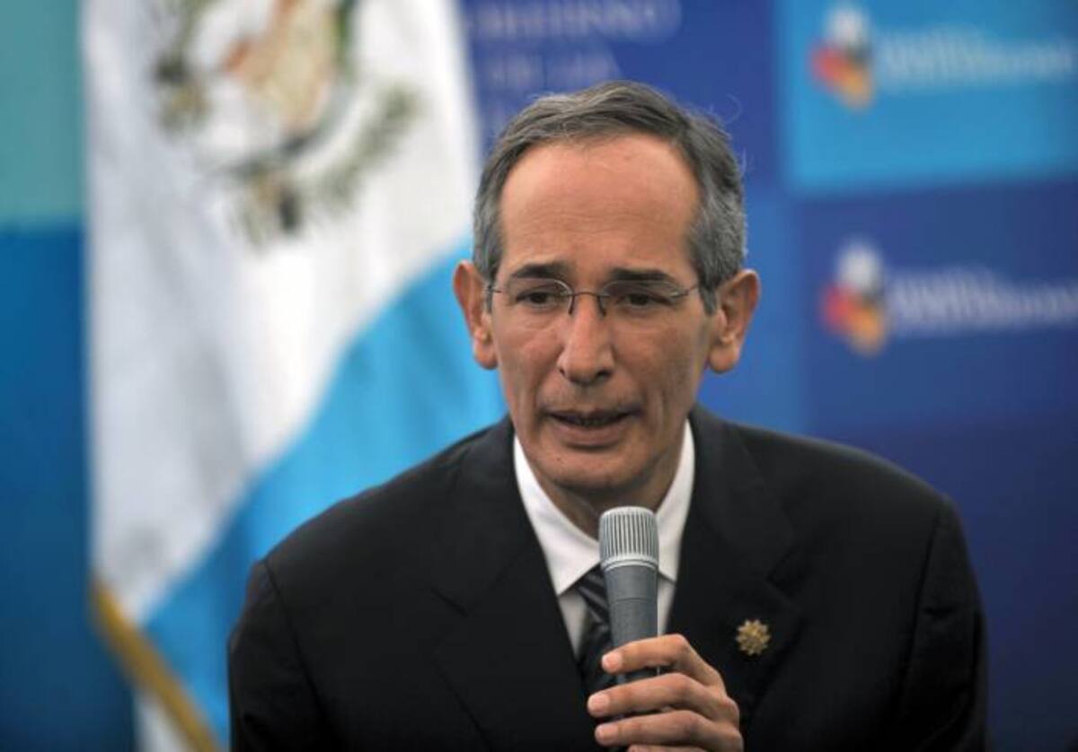 Álvaro Colom, expresidente de Guatemala. AFP JOHAN ORDÓÑEZ
