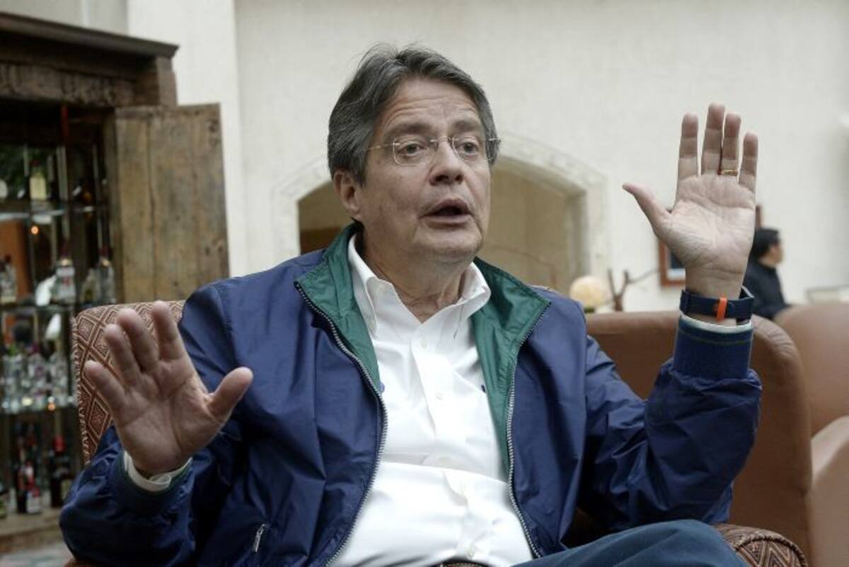 A Lasso, de 57 años, las encuestas lo ubican en segundo lugar, aunque muy por debajo de Correa. AFP RODRIGO BUENDIA