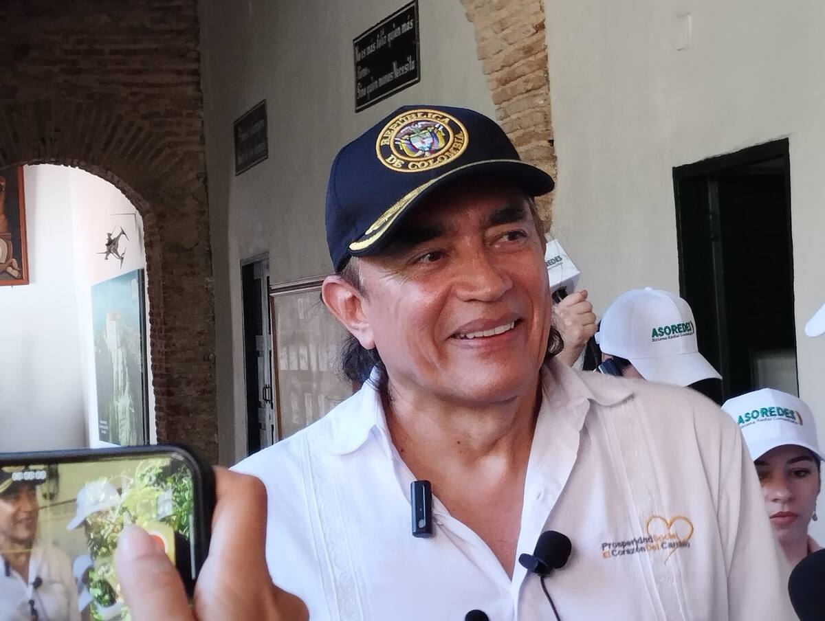Gustavo Bolívar se pronuncia sobre su posible candidatura presidencial.// Foto: Oscar Díaz.