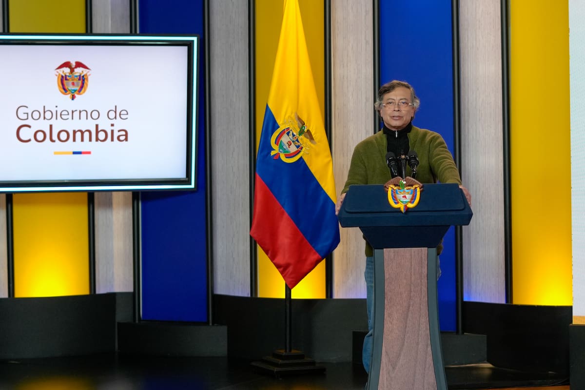 Gustavo Petro, presidente de Colombia. // Foto: cortesía de Presidencia
