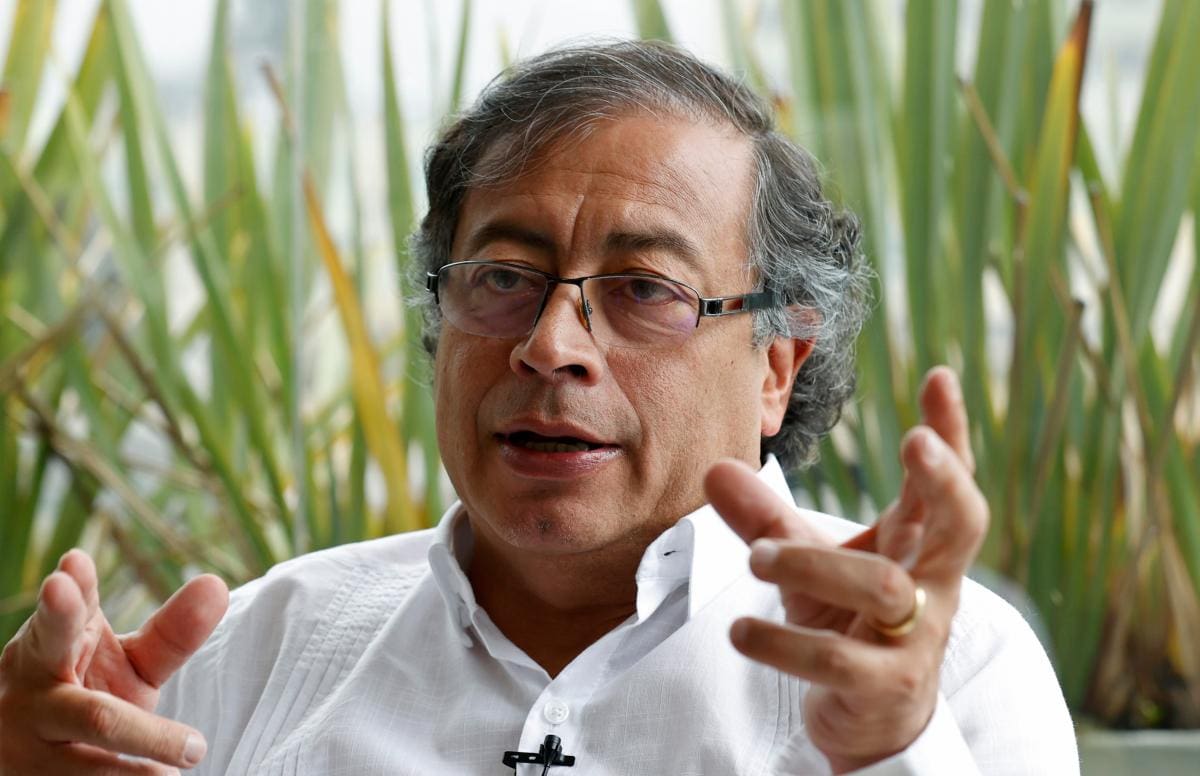 Gustavo Petro, presidente de Colombia. // Foto de internet