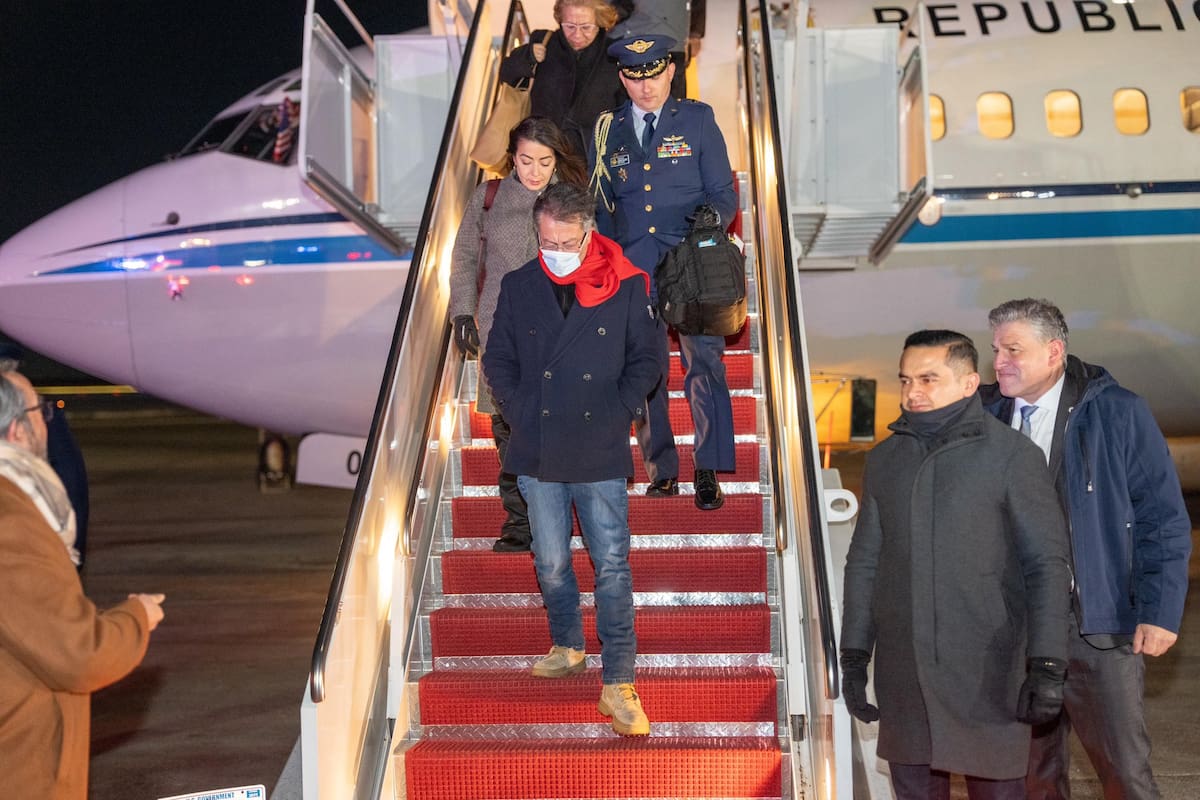 Petro llega a Washington para una reunión clave con Trump y una intensa agenda en EE. UU. // Foto: Presidencia.