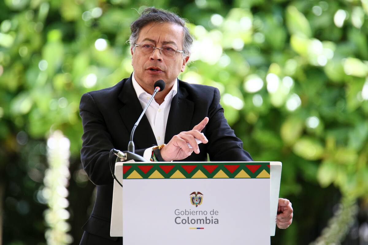 Presidente de Colombia, Gustavo Petro. // Foto: Colprensa - Lina Gasca.