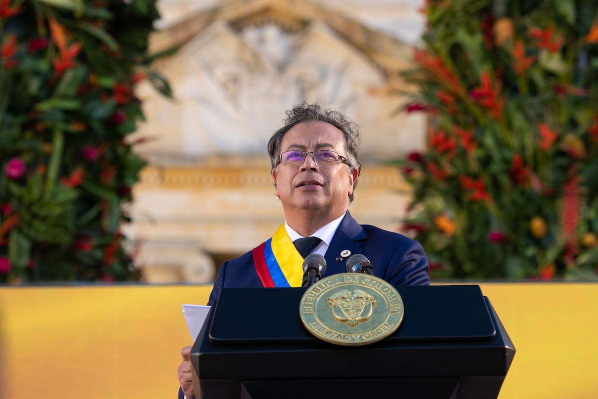 Gustavo Petro, expresidente de Colombia. // Foto: Archivo - Cortesía (Presidencia Petro).