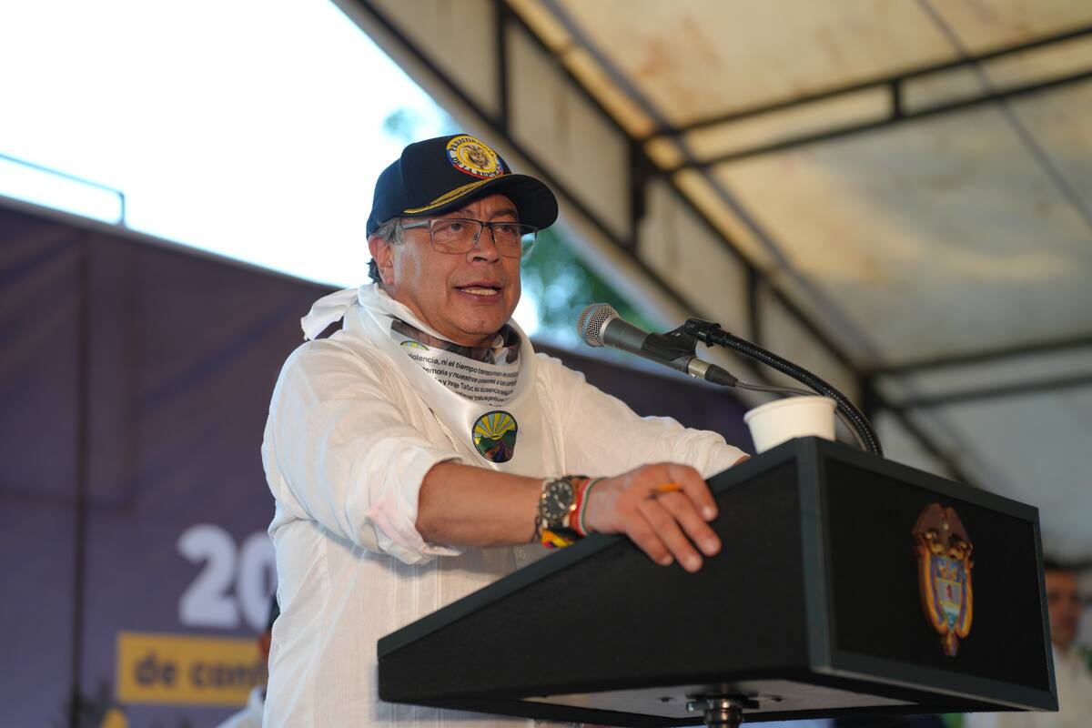 Gustavo Petro, presidente de Colombia. // Foto: cortesía