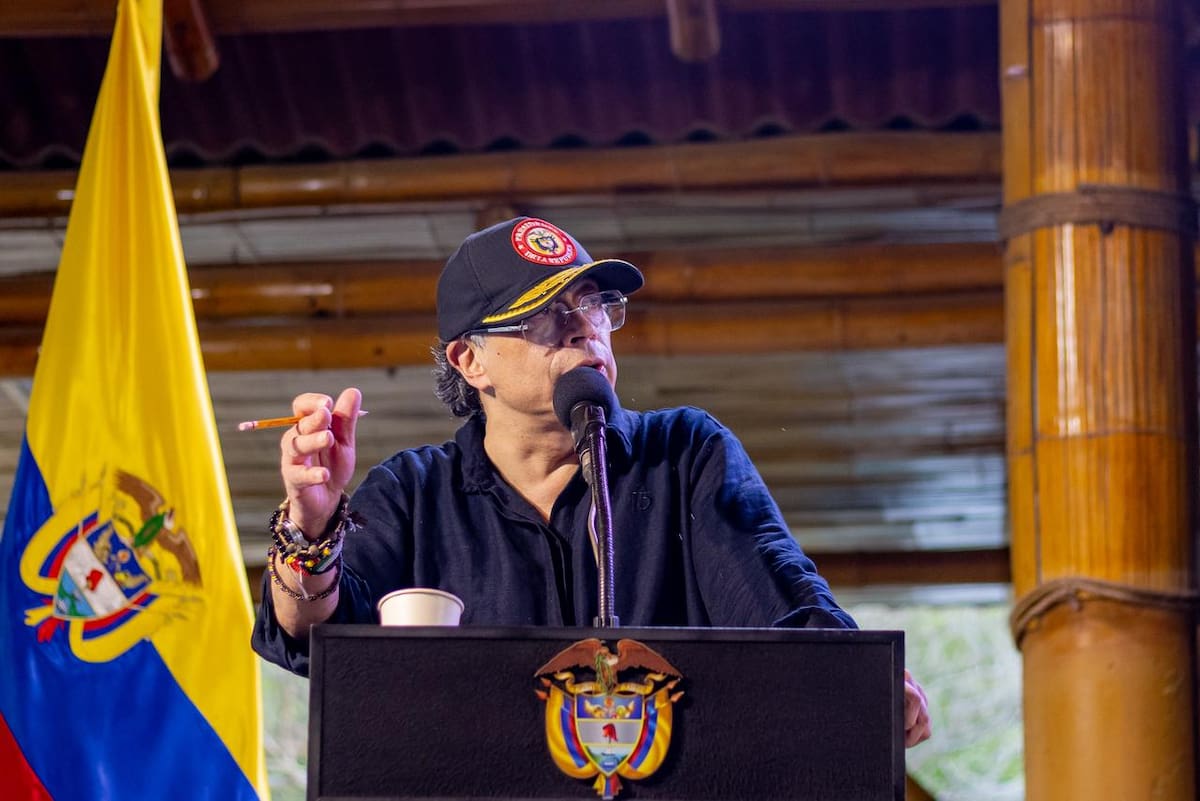 Gustavo Petro, presidente de Colombia. // Foto: cortesía de la Presidencia de la República.