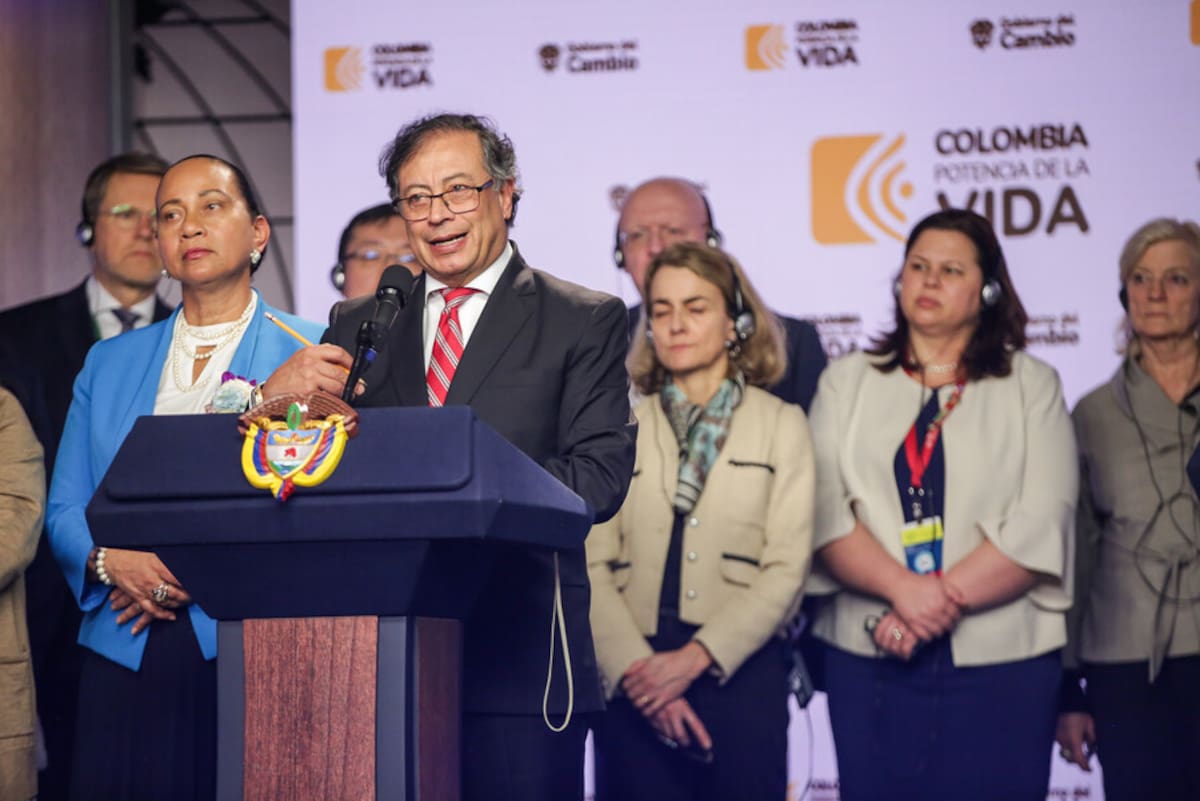 Gustavo Petro, presidente de Colombia. EFE /
