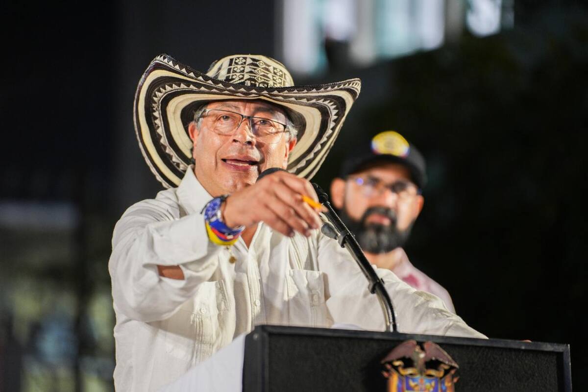 Gustavo Petro, presidente de la República de Colombia. // Foto: Cortesía - Presidencia.
