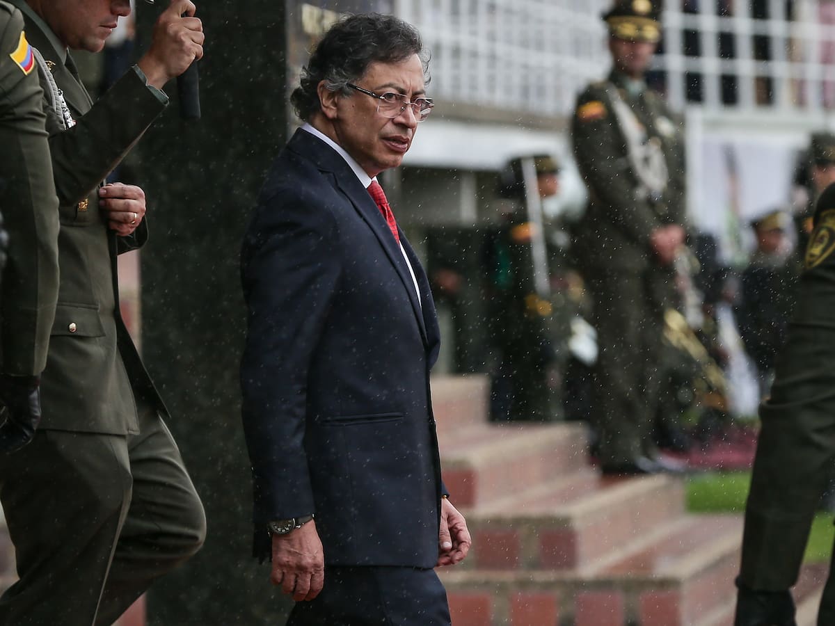 Gustavo Petro, presidente de Colombia. //Colprensa - Catalina Olaya.
