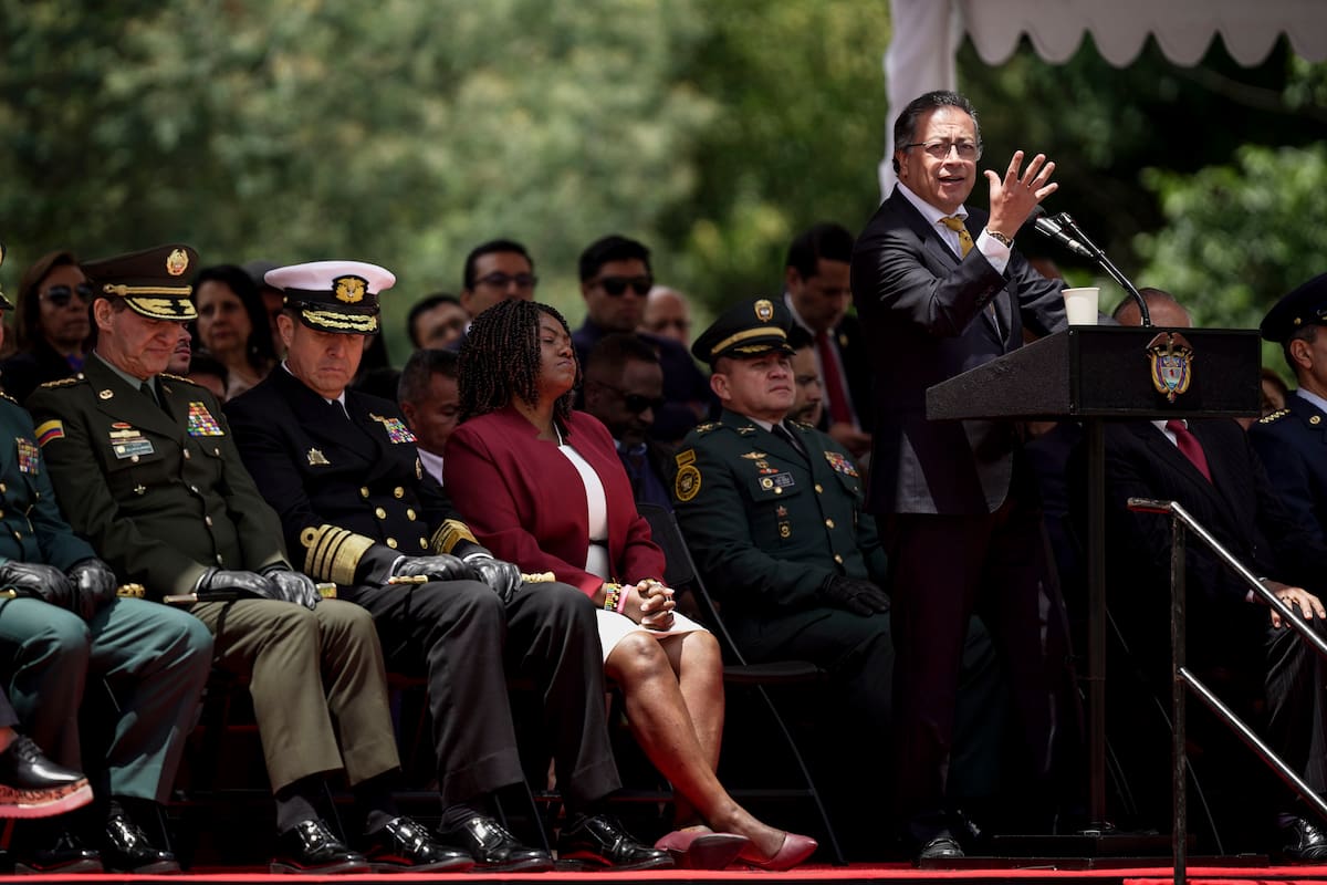El presidente colombiano, Gustavo Petro. //AP