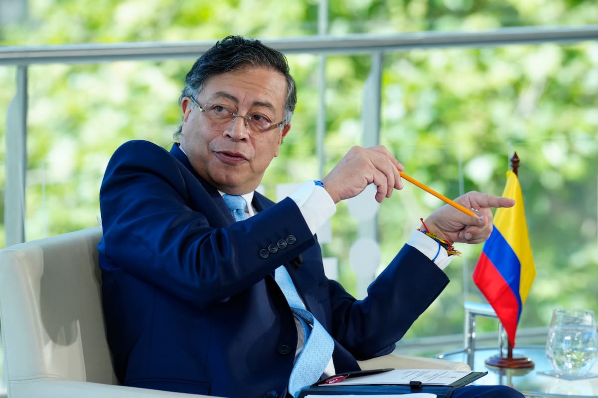 Gustavo Petro, presidente de Colombia. //
Foto: EFE/Alejandro Garcia