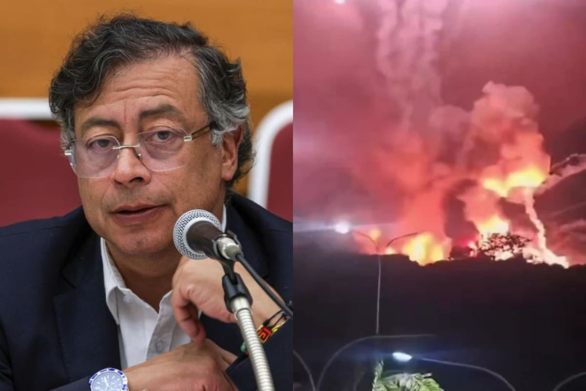 El presidente Gustavo Petro habló sobre ataque estadounidense contra Venezuela. // Foto: cortesía de Presidencia y captura de pantalla