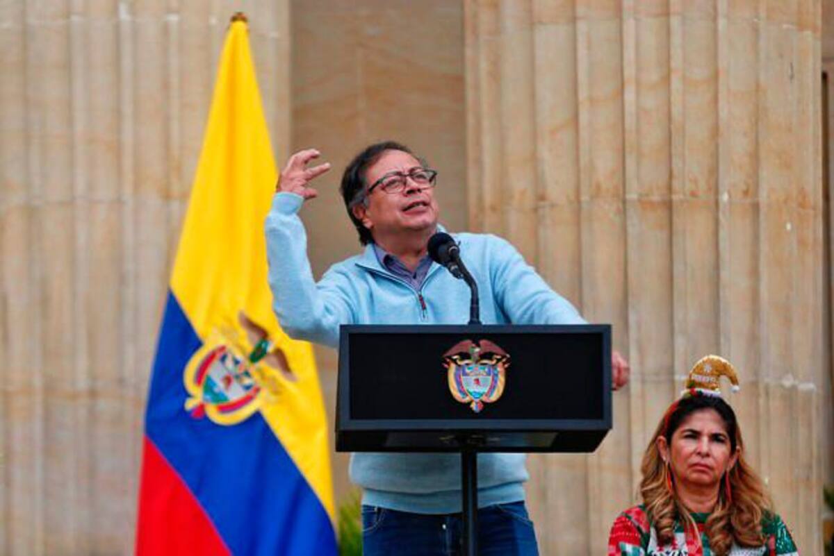 Gustavo Petro Urrego, presidente de la República. // Cortesía.
