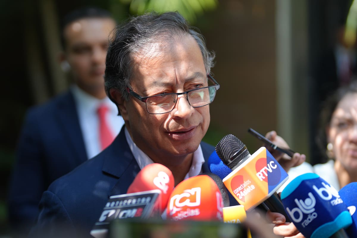 Gustavo Petro, presidente de Colombia. // Foto: EFE