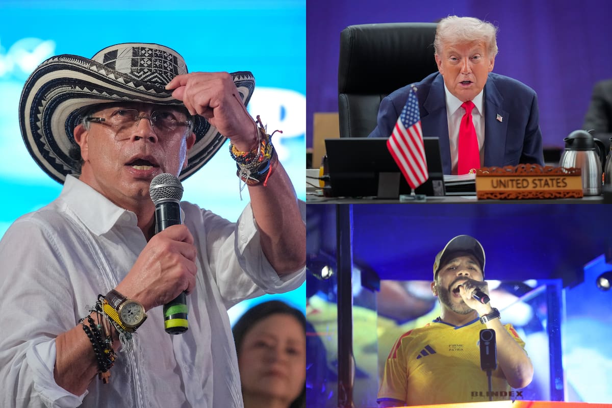 Petro rechaza cualquier intervención de Trump en la política colombiana