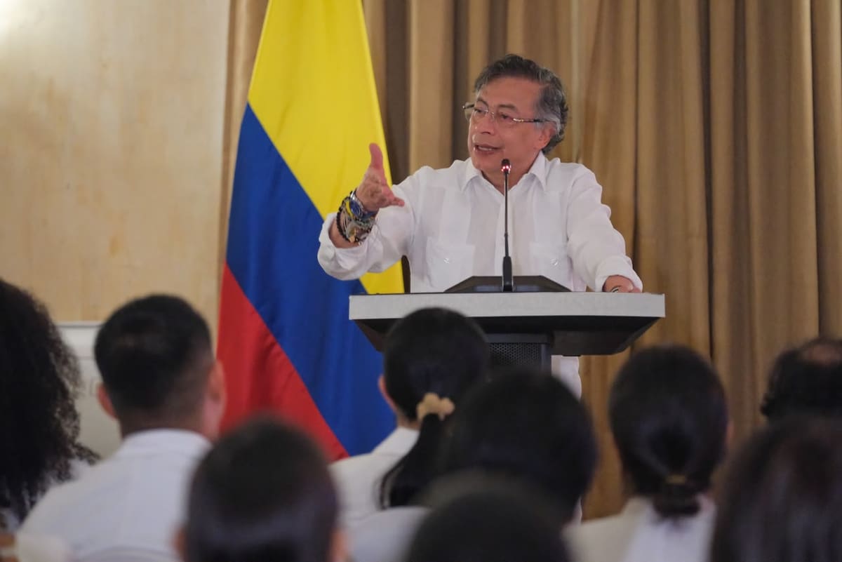 Gustavo Petro, expresidente de Colombia. // Foto: cortesía de la Presidencia de Colombia.