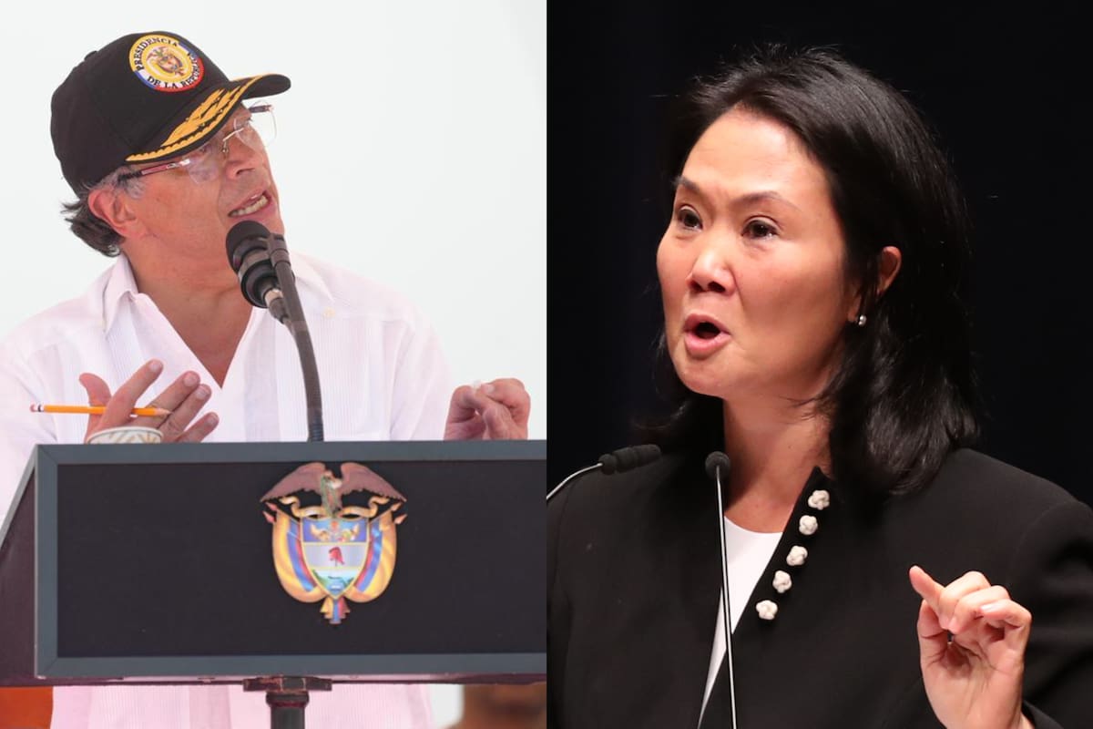 La desafiante respuesta de Keiko Fujimori a Gustavo Petro por disputa de isla peruana