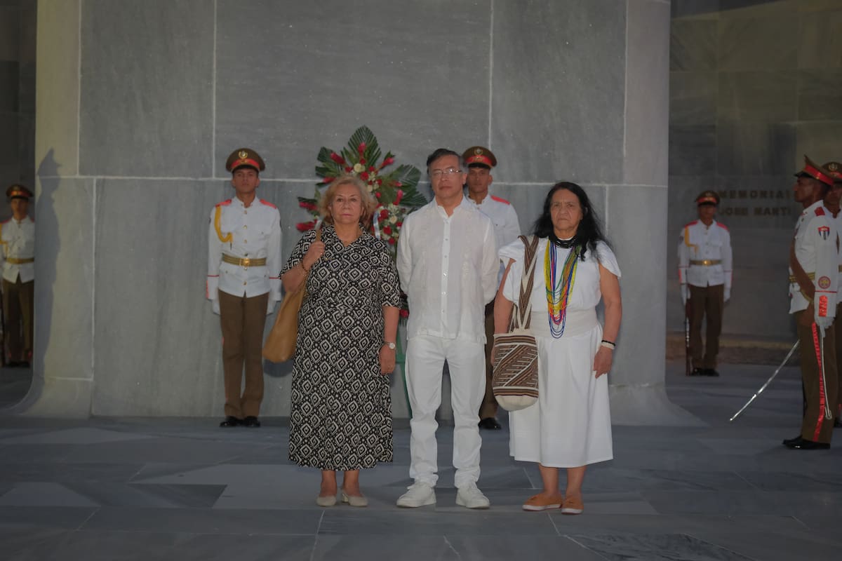 Gustavo Petro llegó a La habana, Cuba. // Foto: cortesía de Presidencia.