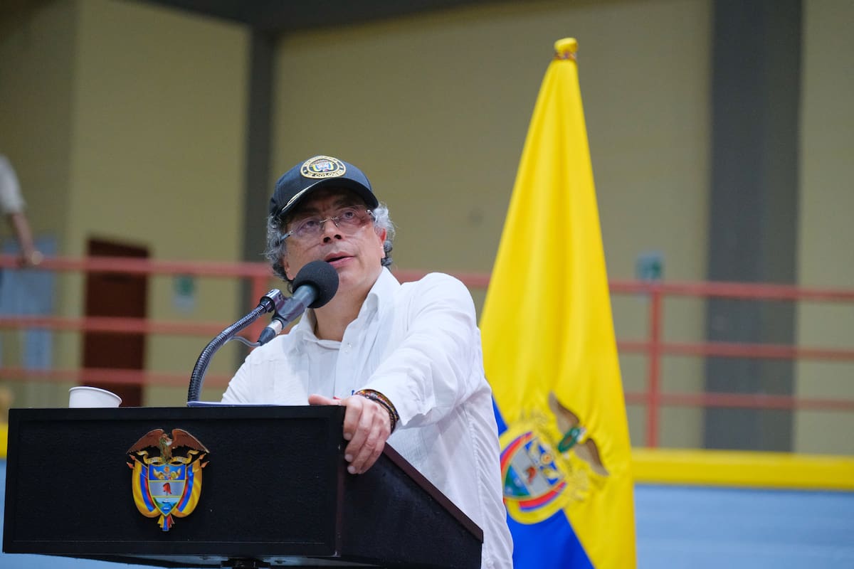 Gustavo Petro, presidente de Colombia. // Foto: cortesía de Presidencia