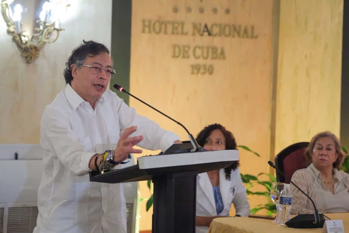 Gustavo Petro, presidente de Colombia. // Foto: cortesía de la Presidencia de Colombia.