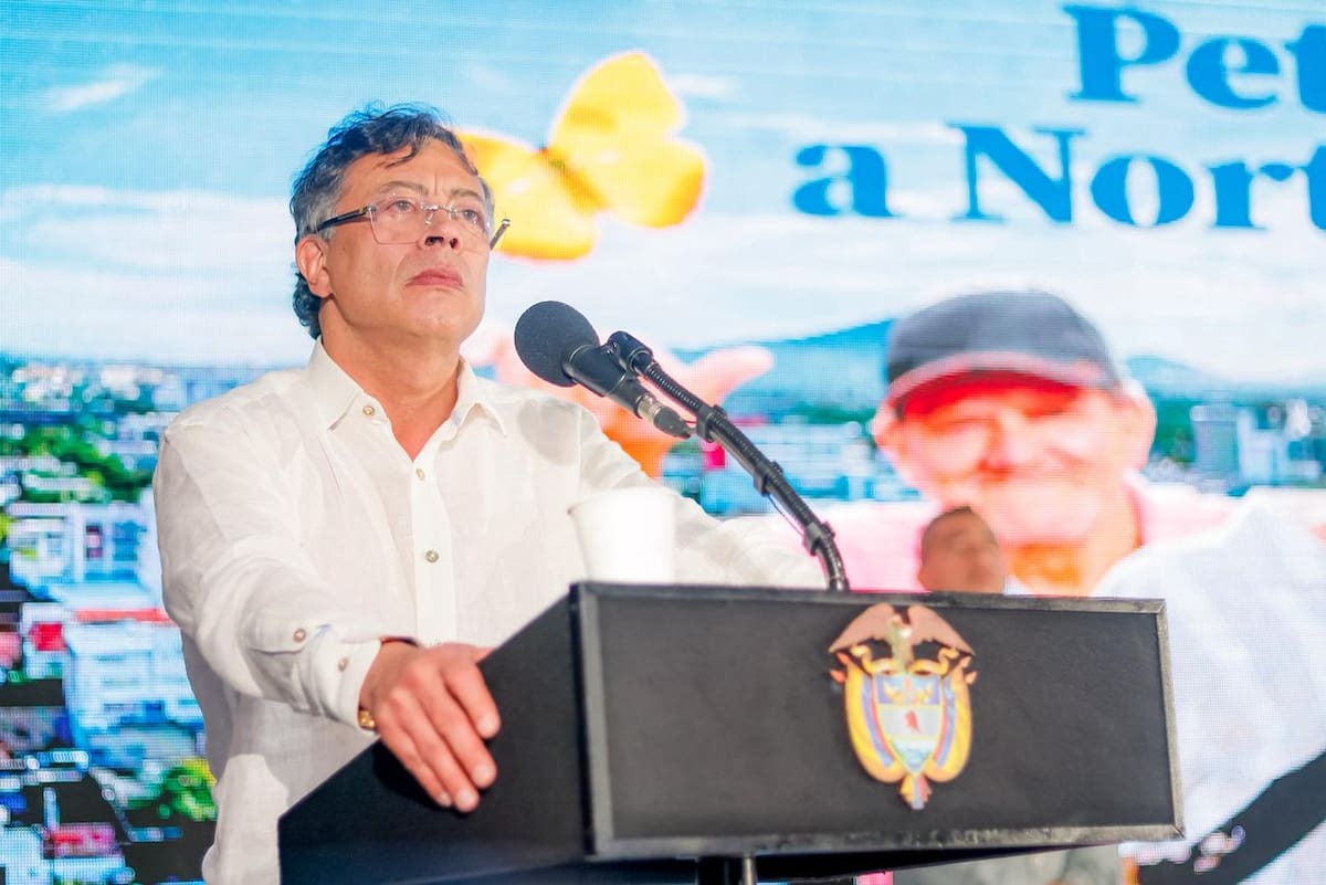Gustavo Petro, presidente de Colombia. // Foto: cortesía de la Presidencia de la República.