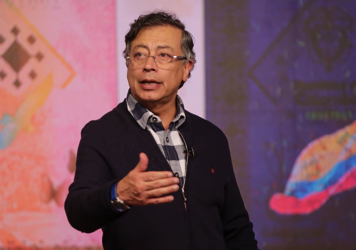 Gustavo Petro, presidente de Colombia. // Foto: Colprensa