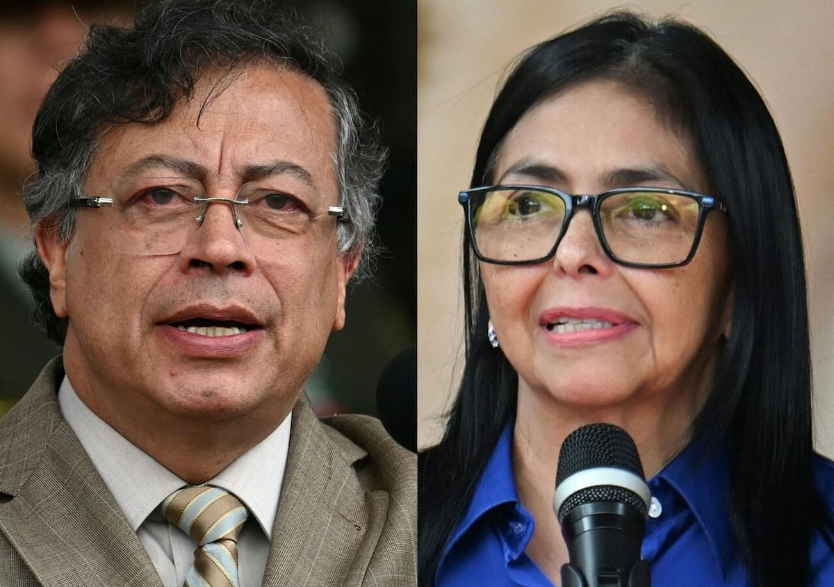 Gustavo Petro y Delcy Rodríguez se verán en Cúcuta el próximo 14 de marzo.