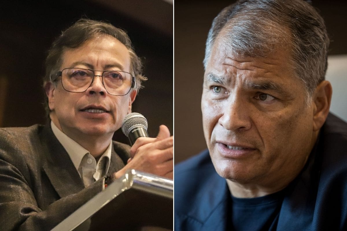 “No quisieron”: Rafael Correa reveló el incómodo momento que vivió Petro en aerolínea colombiana