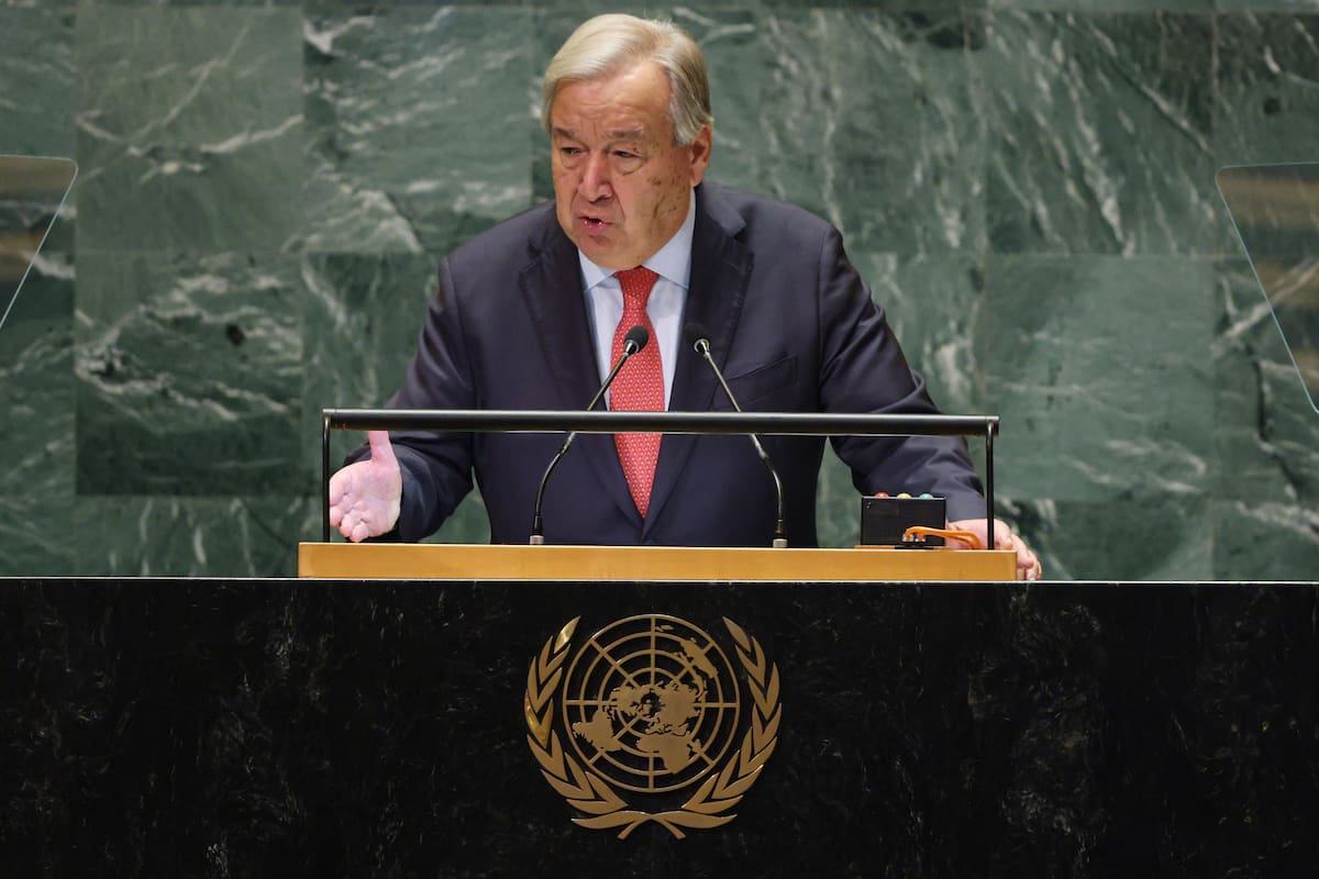 El secretario general de la ONU advierte que nuestro mundo es “insostenible”