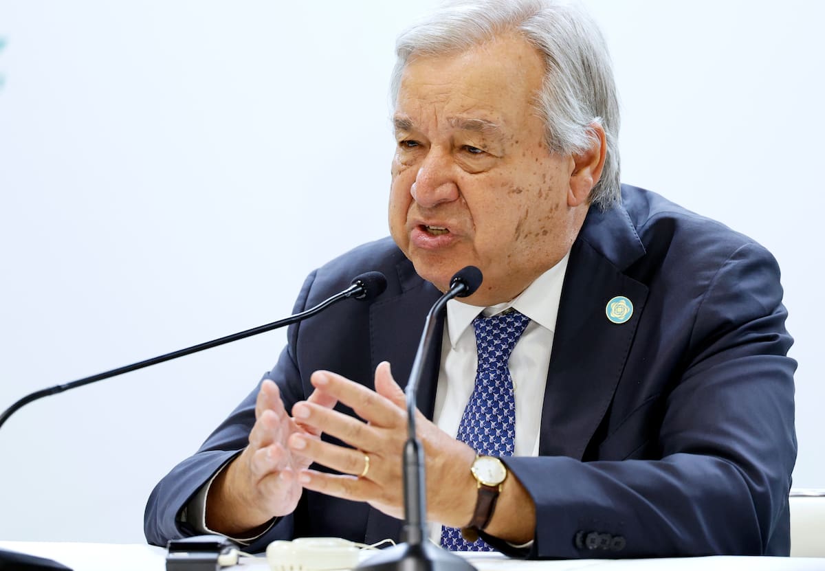 El secretario general de la ONU, António Guterres. // Foto: EFE