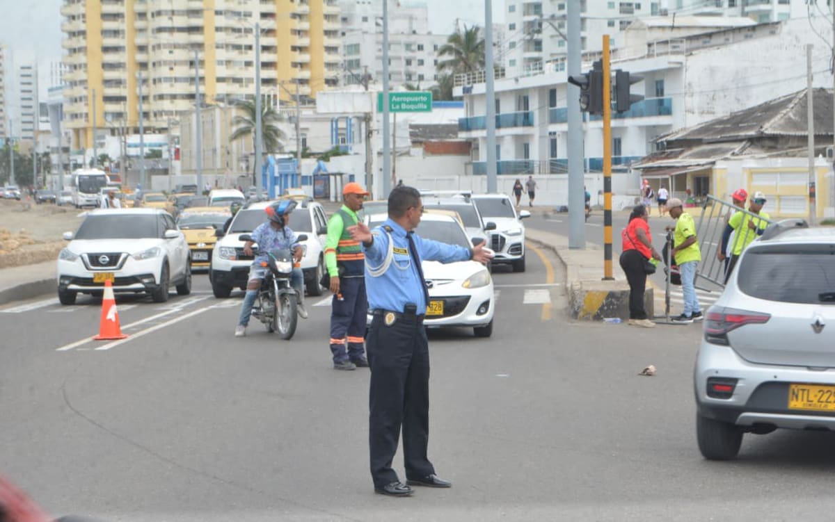 Hay multas para los conductores que incumplan el pico y placa en Cartagena. // Foto: Cortesía - DATT.