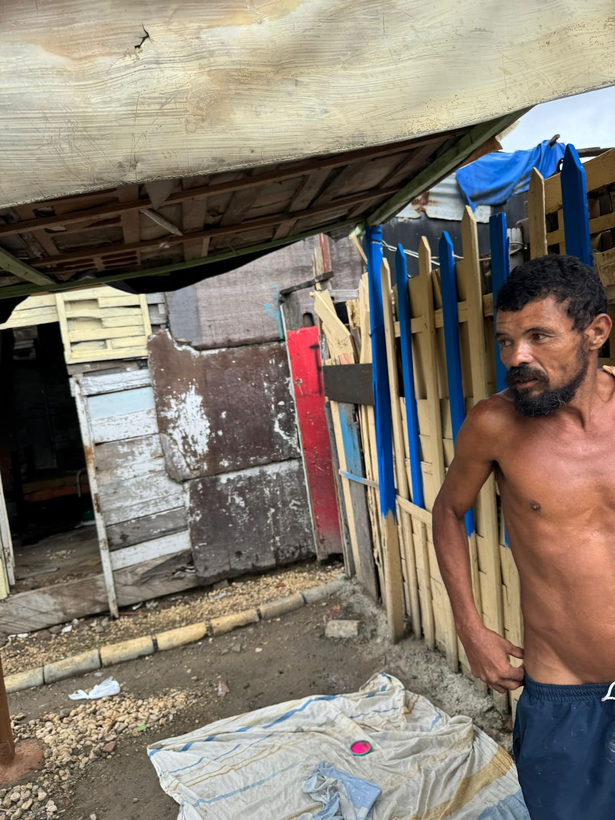 Gerardo Frías, habitante de Chambacú. // Foto: El Universal- Nayib Gaviria