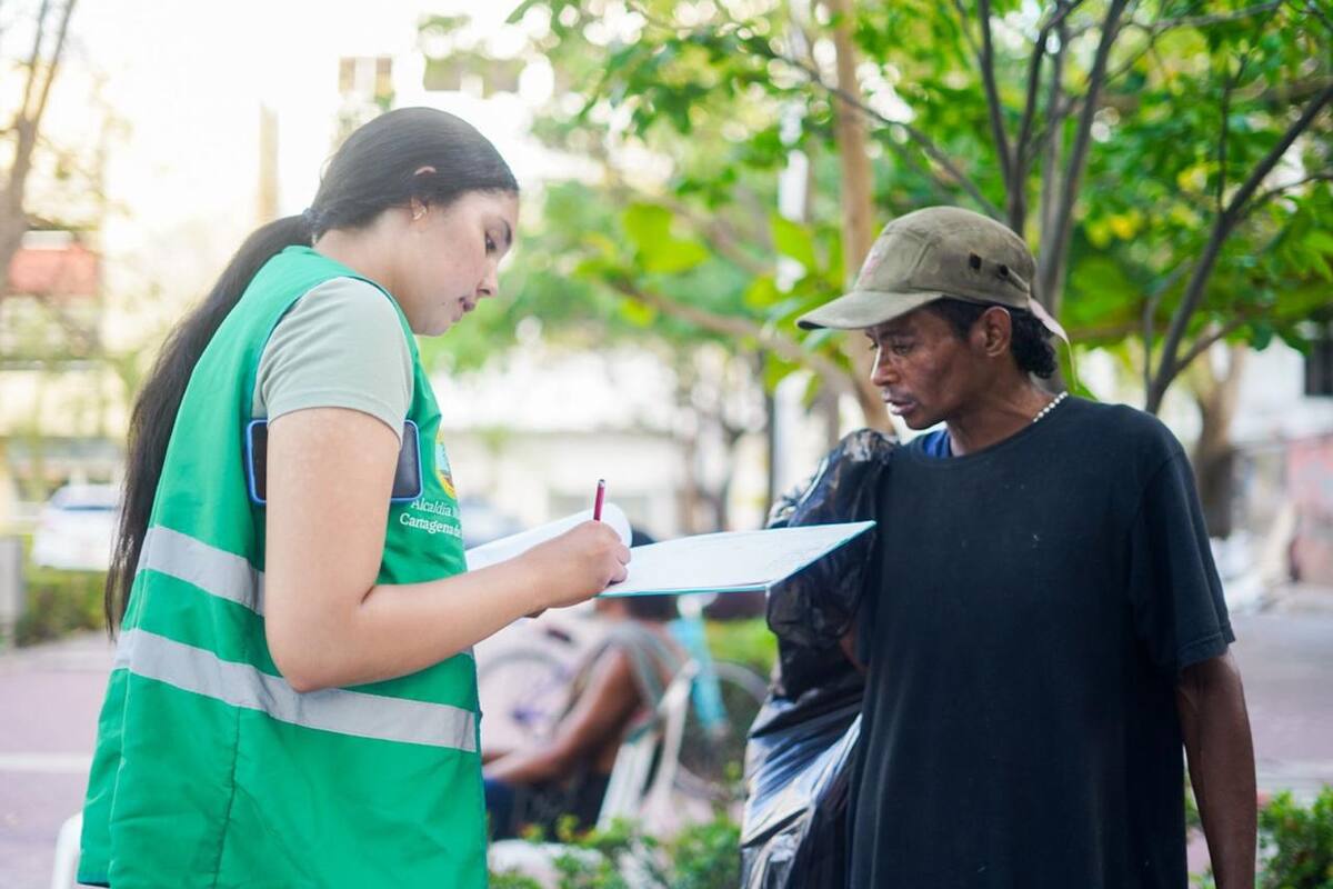 Distrito realiza jornada integral para habitantes de la calle