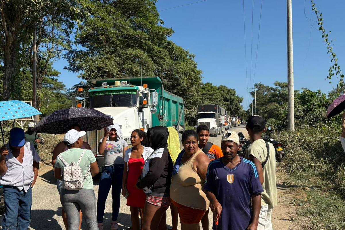 Comunidad bloquea vía en Santa Catalina: “No tenemos agua desde hace meses”