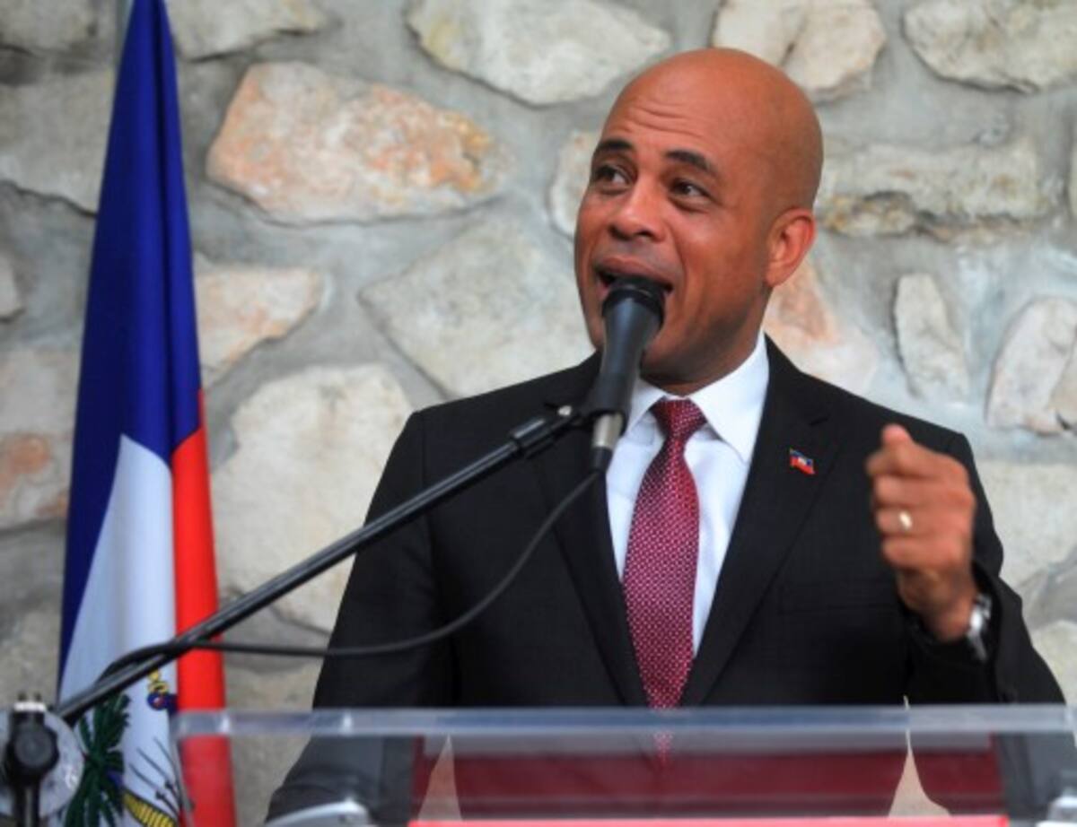 Michel Martelly AFP THONY BELIZAIRE