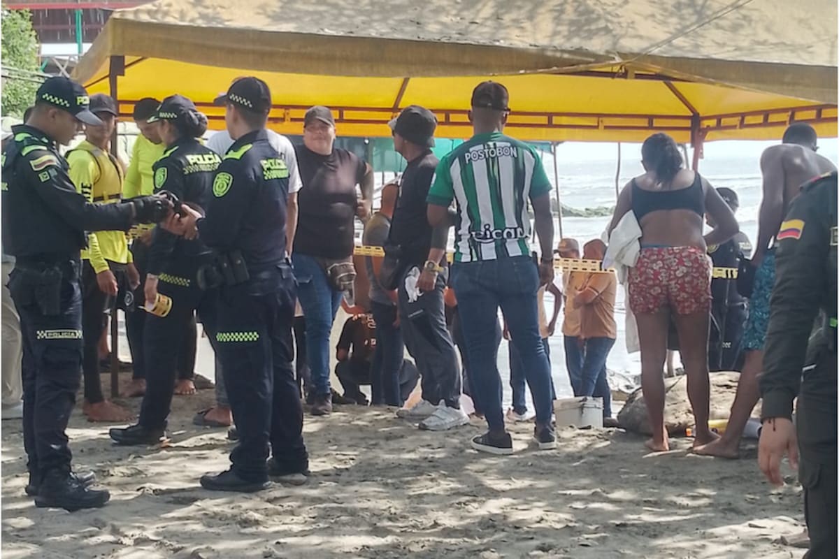 Sin vida hallan al estudiante de 17 años, desaparecido en playas de Puerto Colombia