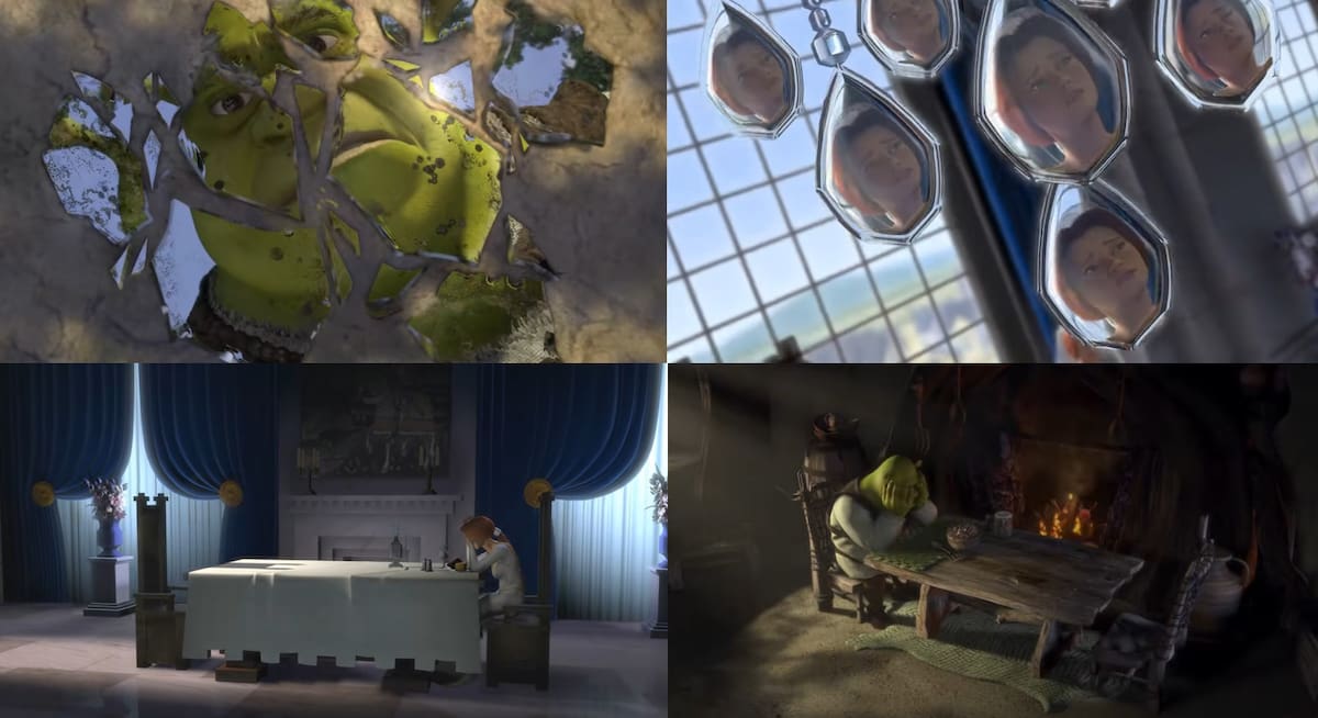 Planos de Shrek donde se escucha Hallelujah. //Foto: suministrada.